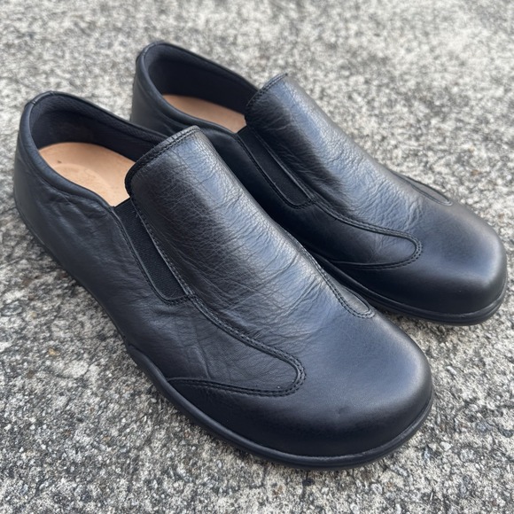 Birkenstock Shoes - Birkenstock Footprints Black Leather Loafer EU 41 (US W 10-10.5, M 8-8.5)Comfort
